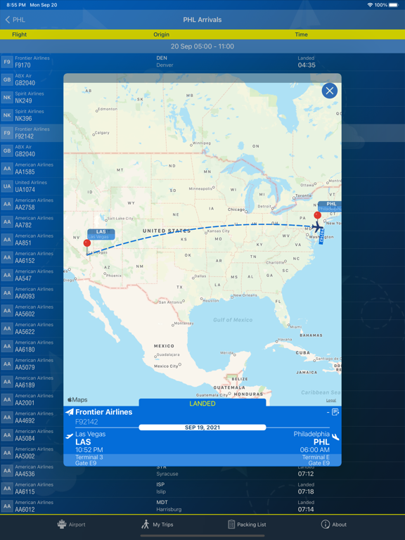Screenshot #6 pour Philadelphia Airport + Radar