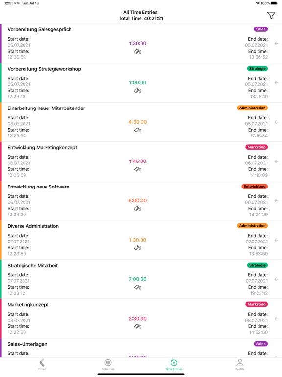 Screenshot #6 pour QuickClock
