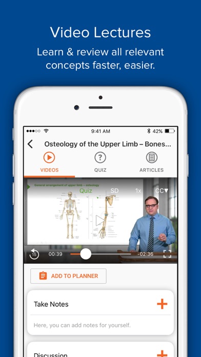 SHSUCOM Lecturio Screenshot