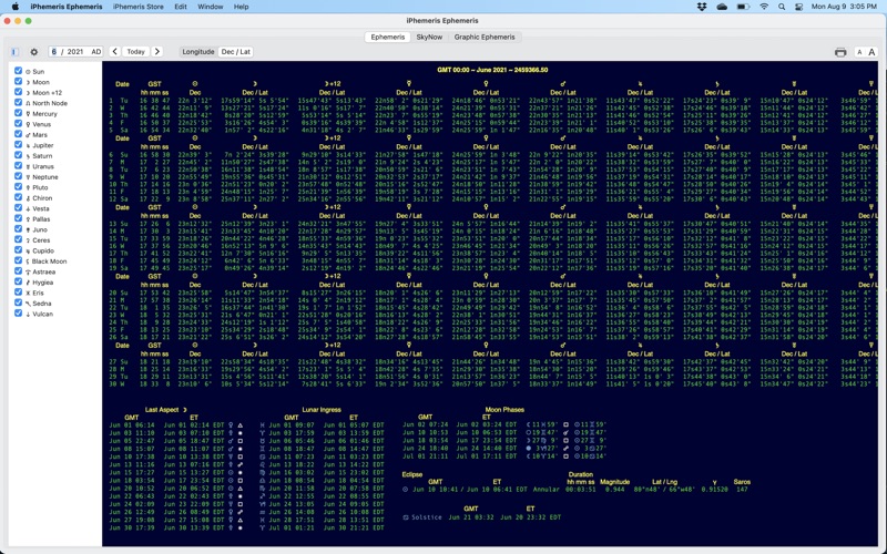 How to cancel & delete iphemeris ephemeris 4