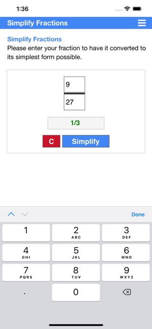 Simplest store form calculator