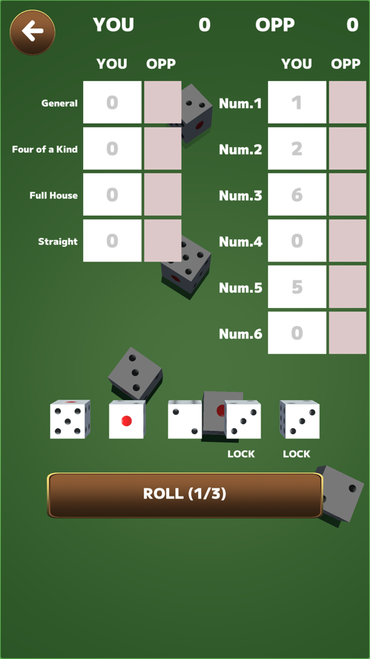 #2. General : Dice Game (iOS) 由: Tadayoshi Yasuda