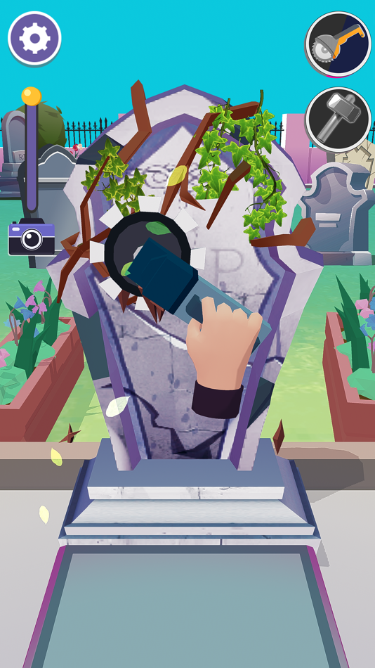 #4. Gravestone Wash 3D (iOS) Podle: Seher Anwar