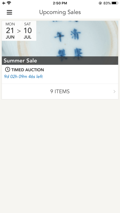 Stunning Arts Auction Mobile Screenshot 1 - AppWisp.com Stunning Arts Auction Mobile Screenshot 1 - AppWisp.com