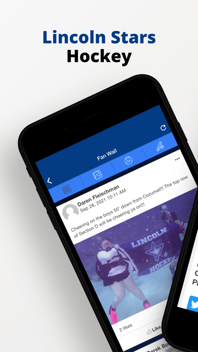 Lincoln Stars Hockey Team Screenshot