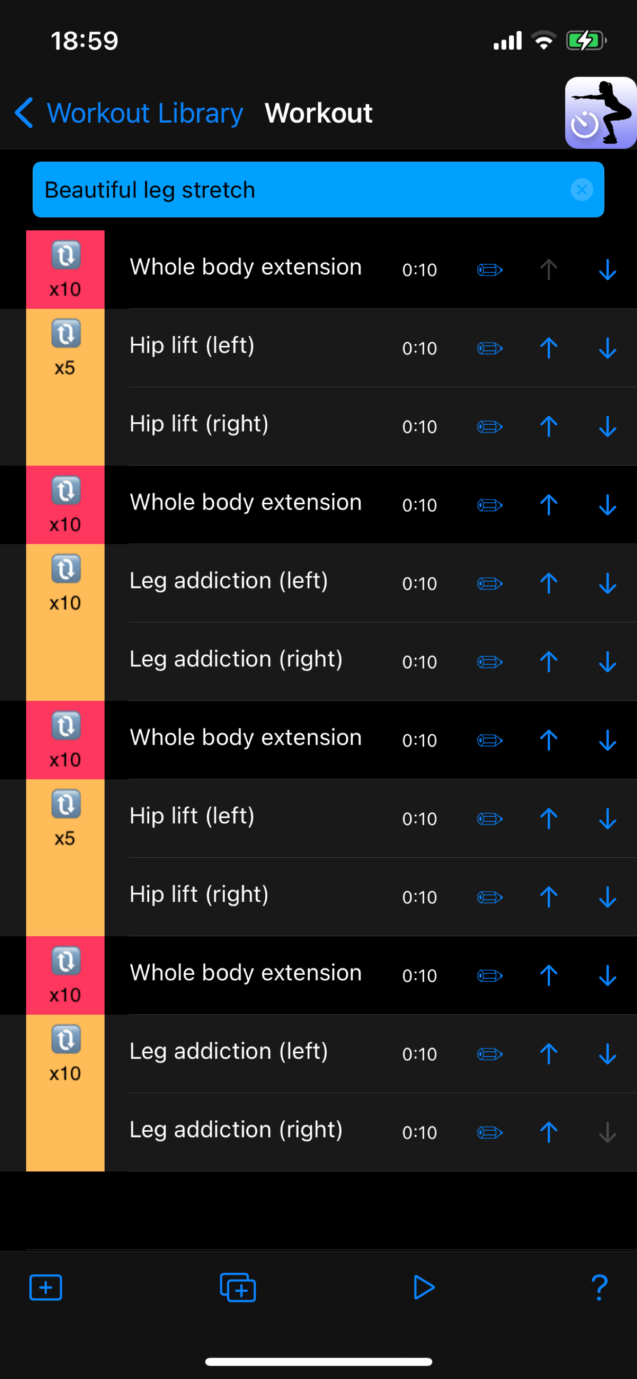 Workout Speech Timer