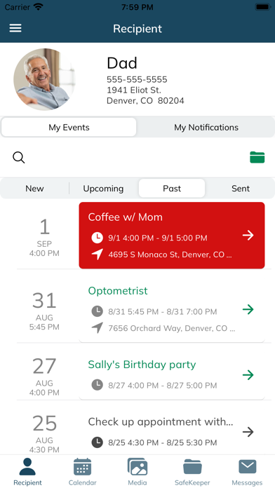 Bright Horizons Elder Care Screenshot