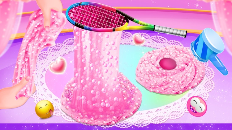 Crazy Slime - Pink Glitter Fun screenshot-3