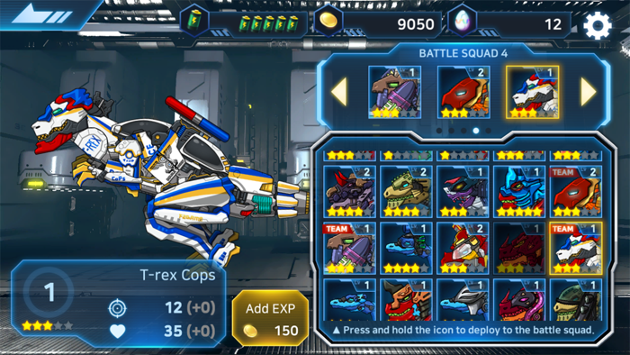 Dino Robot Battle Field