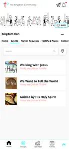 His Kingdom Community screenshot #4 for iPhone