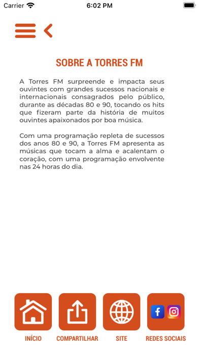 Rádio Torres FM - 101,1 FM Screenshot