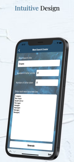 Word Search Creator Screenshot