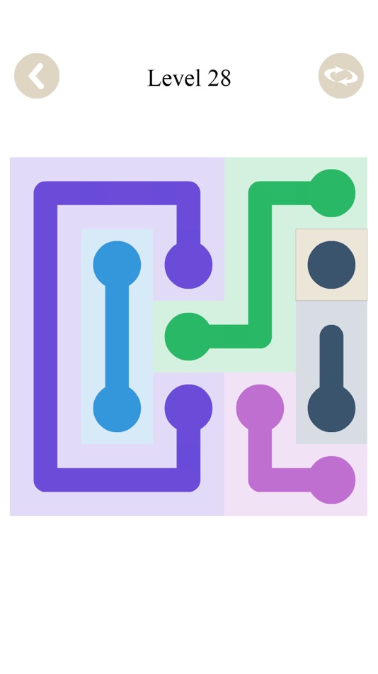 #2. Link The Dot - puzzle game (iOS) 由: ya zhou wang