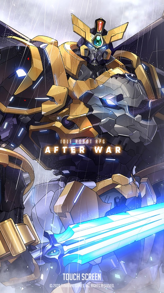 #1. After War - Idle Robot RPG (iOS) By: Rawhand