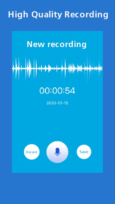 Voice Recorder~Recording app Screenshot