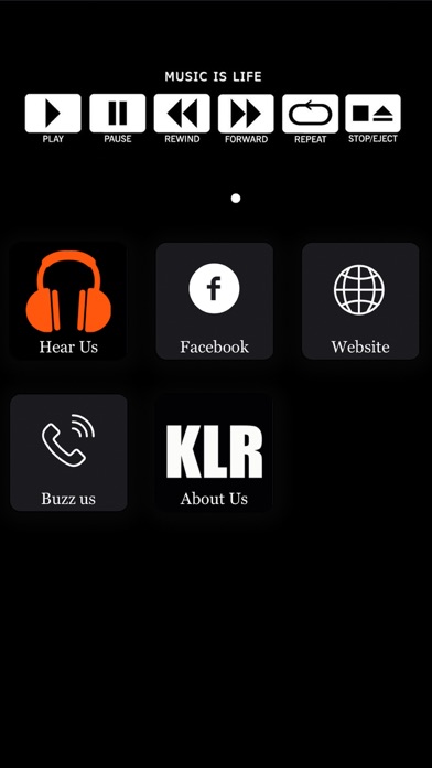 KLR Radio screenshot 2