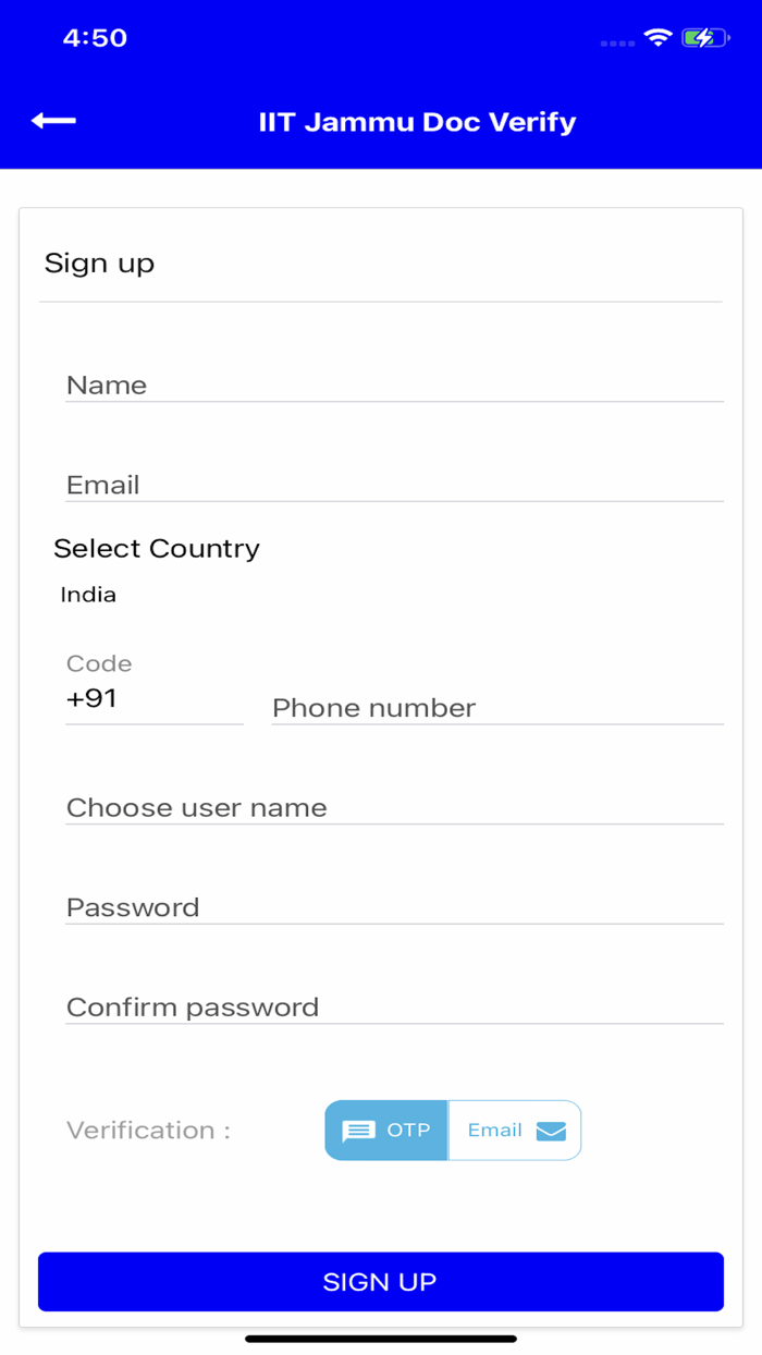 IIT Jammu Doc Verify