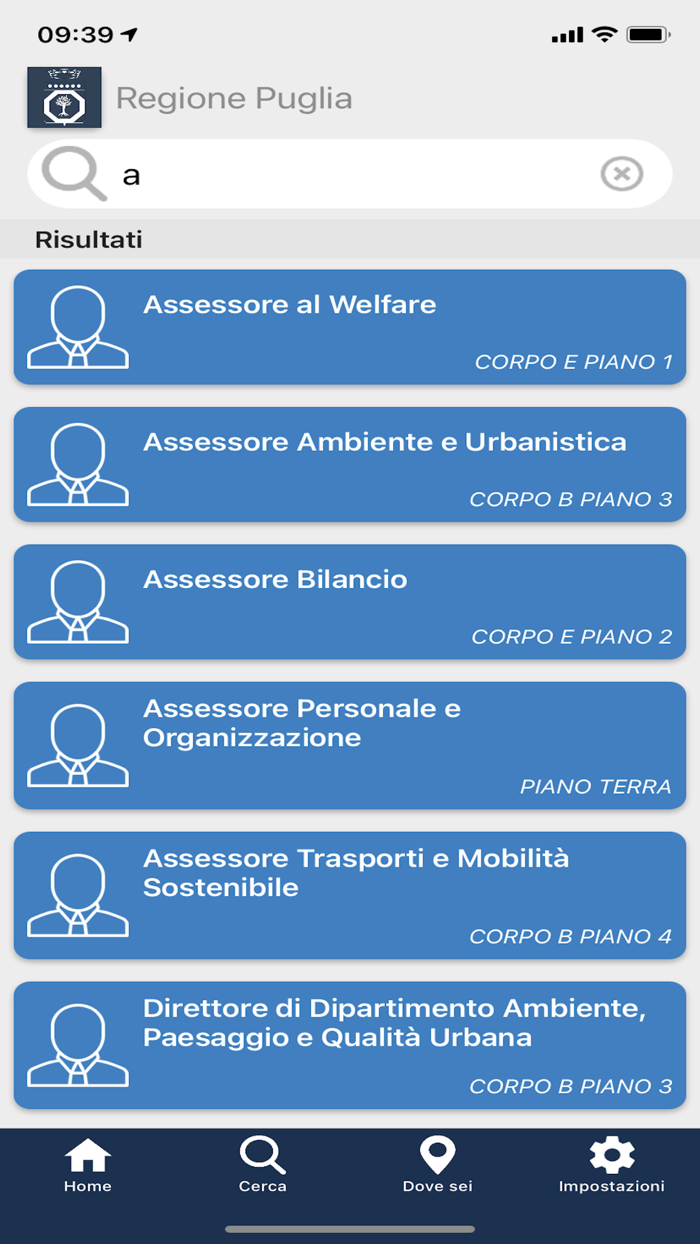 Regione Puglia - Orienteering