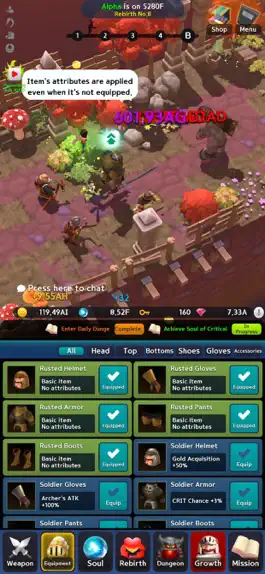 Game screenshot Infinite Knight mod apk