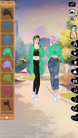 Game screenshot Autumn fashion dress up game apk