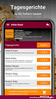 How to cancel & delete indien rasoi berlin 3