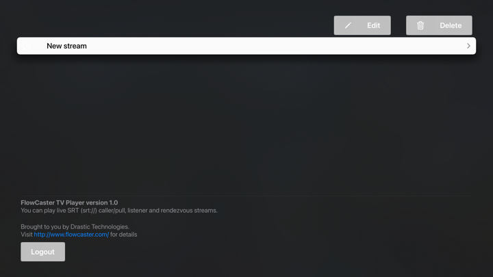 Screenshot #2 pour FlowCaster TV