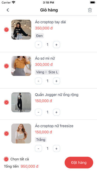TP Mart Screenshot