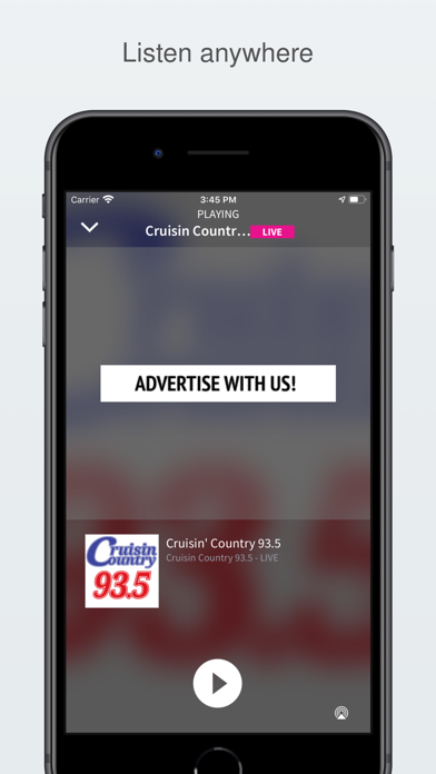 Cruisin' Country 93.5 Screenshot