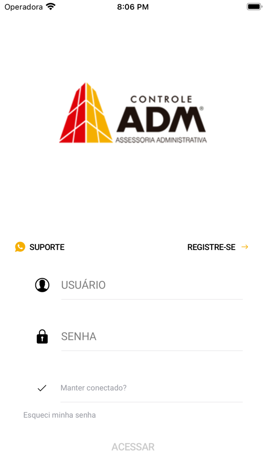 #3. Controle ADM (iOS) 由: Ana Rita Oliveira