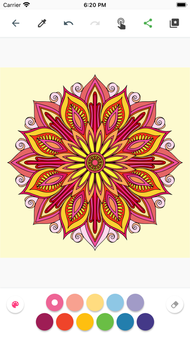Mandalas Coloring Book Relax Screenshot