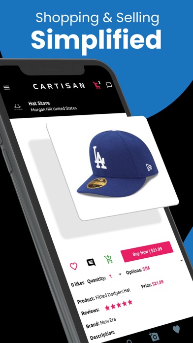 Cartisan: Simple eCommerce Screenshot