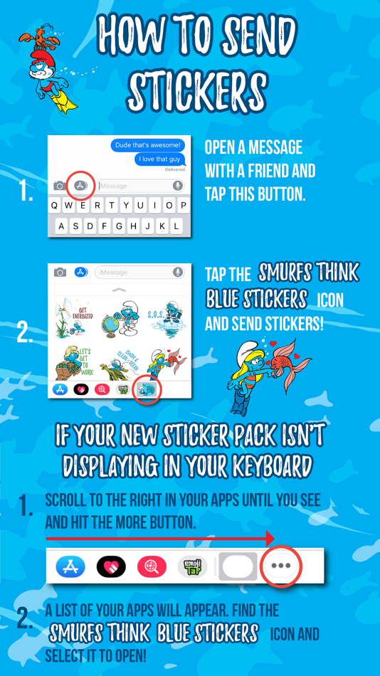 #5. The Smurfs: Think Blue (iOS) By: Bare Tree Media Inc