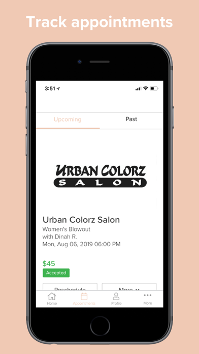Urban Colorz Salon Screenshot