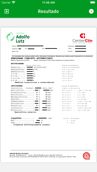 Centro de Diag Adolfo Lutz Screenshot
