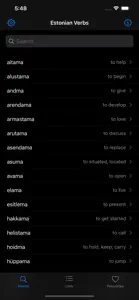 Estonian Verbs screenshot #4 for iPhone