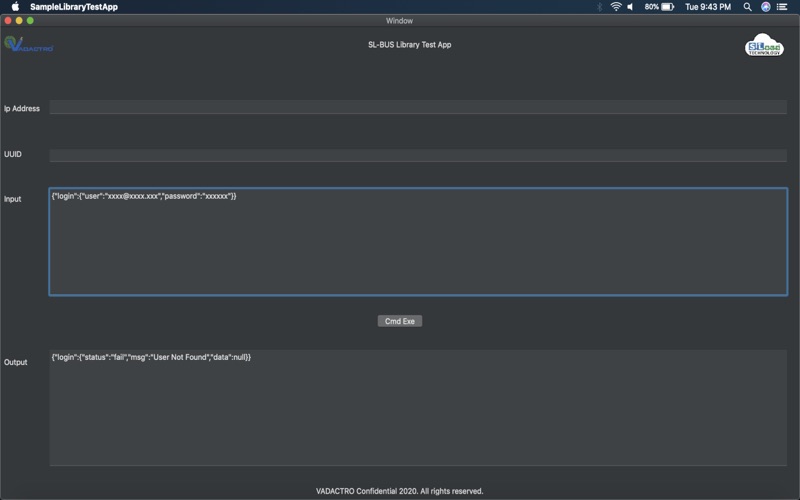 Screenshot #3 pour SL-Bus Swift library test app