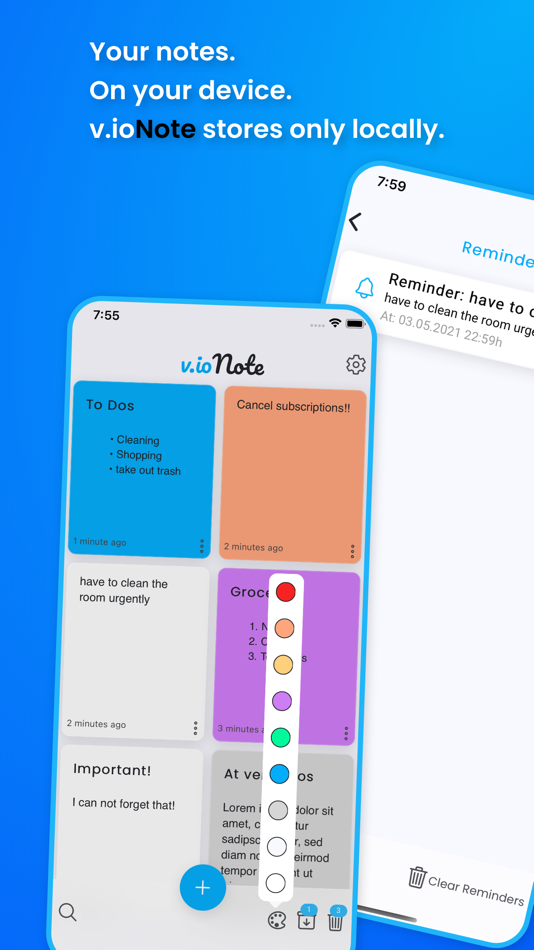 #6. v.ioNote - notes and reminders (iOS) 由: vulper.io UG (haftungsbeschrankt)