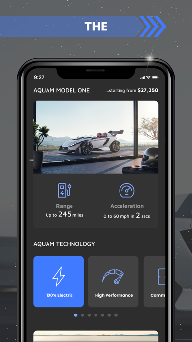 Aquam Electric Vehicles Screenshot