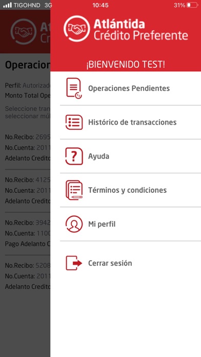 Atlántida Crédito Preferente Screenshot