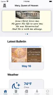 mary queen of heaven catholic iphone screenshot 1