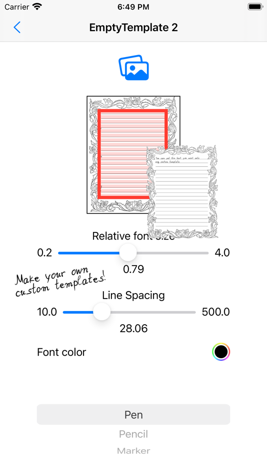 #2. Text2Handwriting (iOS) By: David Long