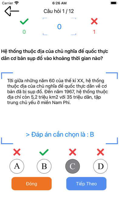 Ôn Thi Trắc Nghiệm THTP Screenshot