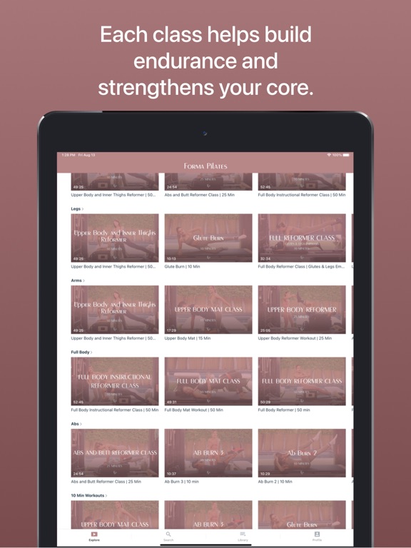 Screenshot #6 pour Forma Pilates