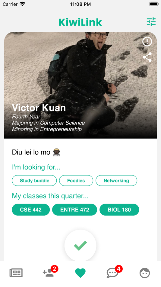 #3. KiwiLink (iOS) 由: Victor Kuan