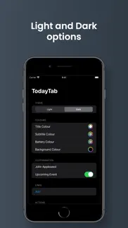 todaytab: start tab for safari iphone screenshot 3