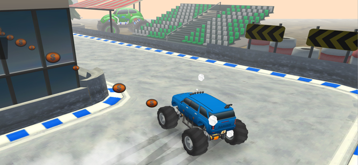 Monster Truck Drift Stunt Race