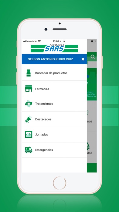 Móvil SAAS Screenshot