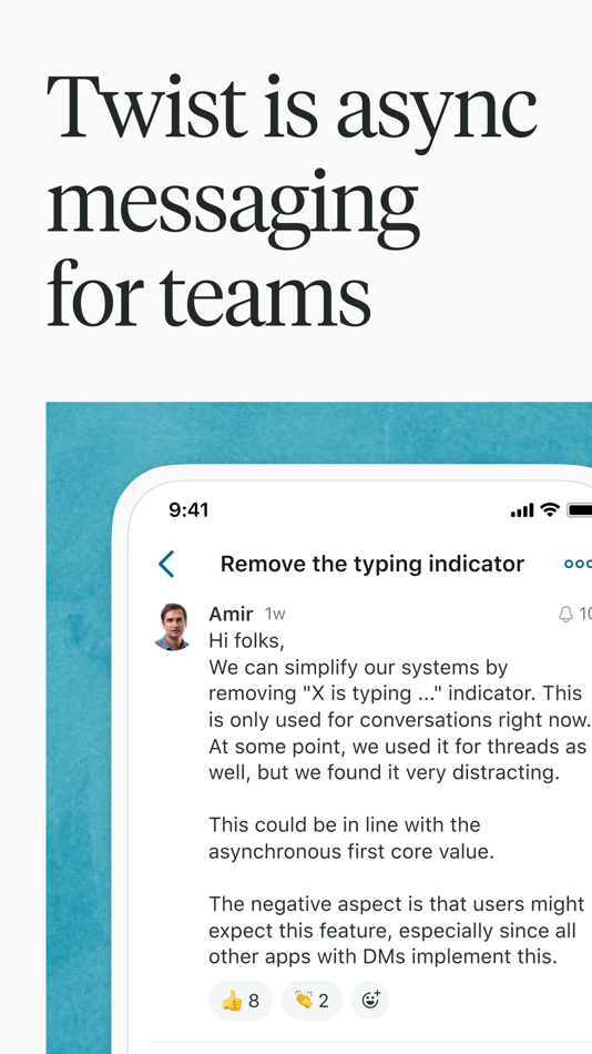 Twist: Organized Messaging - 24.1.4 - (iOS)