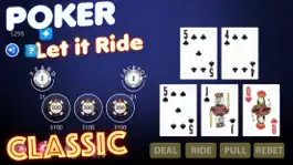Game screenshot Let it Ride Poker Classic hack