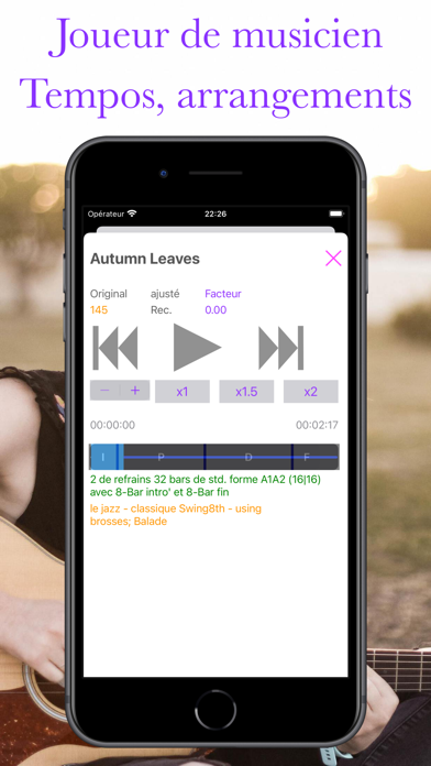 Screenshot #2 pour Chanson Rhythm Tracks